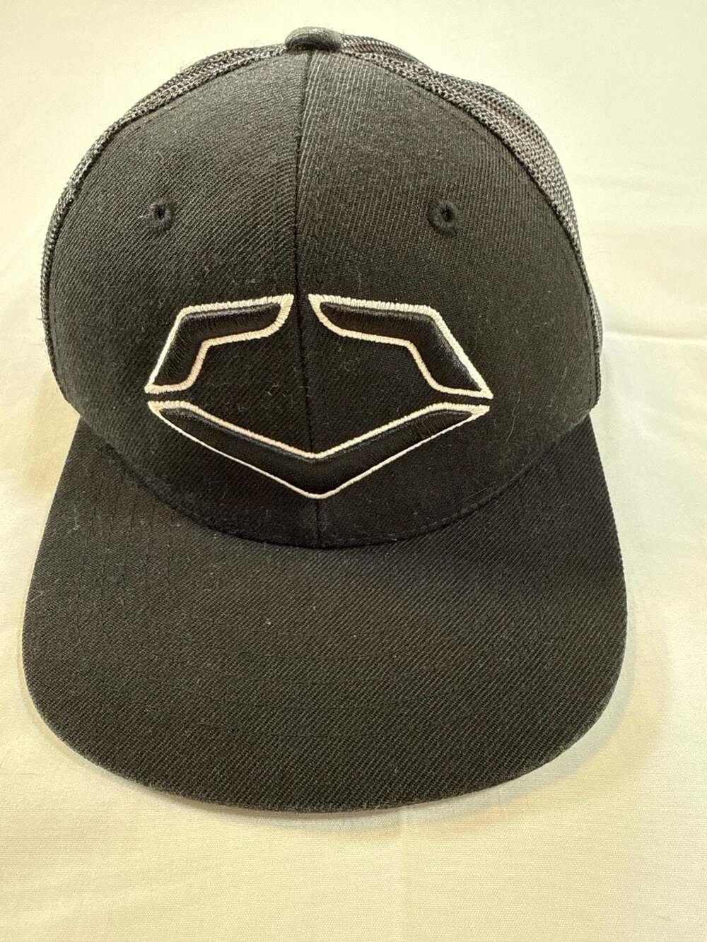 EvoShield Youth B.I.G. Snapback Flat Bill Trucker Hat Black